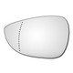 Left Hand Passenger Side Ford B-Max 2012-2018 WIDE ANGLE Wing Door Mirror Glass