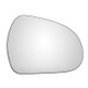 Peugeot 207 2006–2012 Right Hand Driver Side Convex glass with adhesive replacement wing door mirror glass UK made