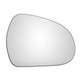 Right Hand Drivers Side Peugeot 207 2006-2012 Convex Wing Door Mirror Glass