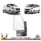 Ford Transit / Tourneo Custom Mk1 Upper 2012-2024 Right – UK Driver Side Convex – Unheated Backing Plate replacement mirror glass – additional product view