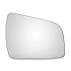 Vauxhall Zafira B Facelift 2009–2017 right-hand driver-side convex wing door mirror glass with adhesive