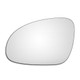 Left Hand Passenger Side VW Sharan 2004-2010 Convex Wing Door Mirror Glass