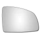 Vauxhall Meriva A 2003–2010 right-hand driver-side convex wing door mirror glass with adhesive