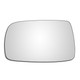 Toyota Yaris 1999–2005 Left Hand Passenger Side — Convex glass with adhesive — product view 1