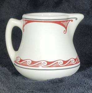 Maroon 3oz  Mimbreno Creamer Maroon 3oz  Mimbreno Creamer