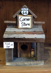 Route 66 Storefront
9.75" tall     7" wide   10" length