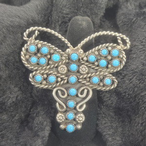 Turquoise Dragonfly Ring
Size 9