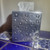 Silver Tin Tissue Box Cover