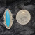 Beautiful Vintage c.1950s Turquoise Ring