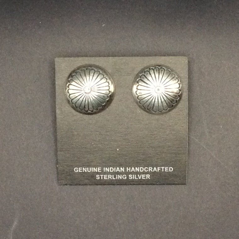 CLIPS
Round Sterling Silver Earrings
.75 inch diameter