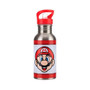 Paladone Super Mario Metal Water Bottle with Straw (RED) (MARIO00020) 1pc