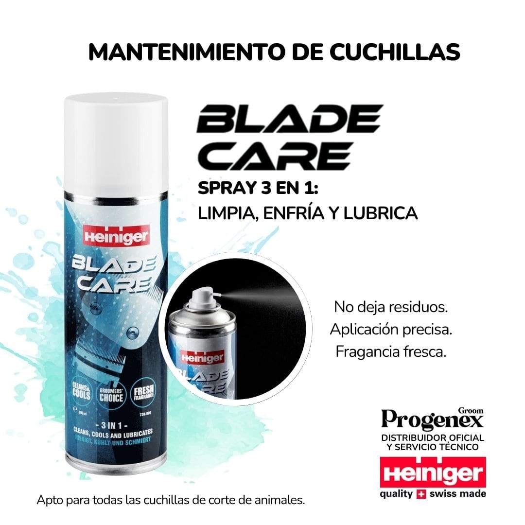 Heiniger blade care mantenimiento de cuchillas