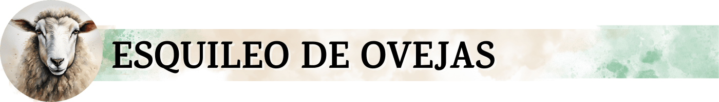 Productos para el esquilado de ovejas