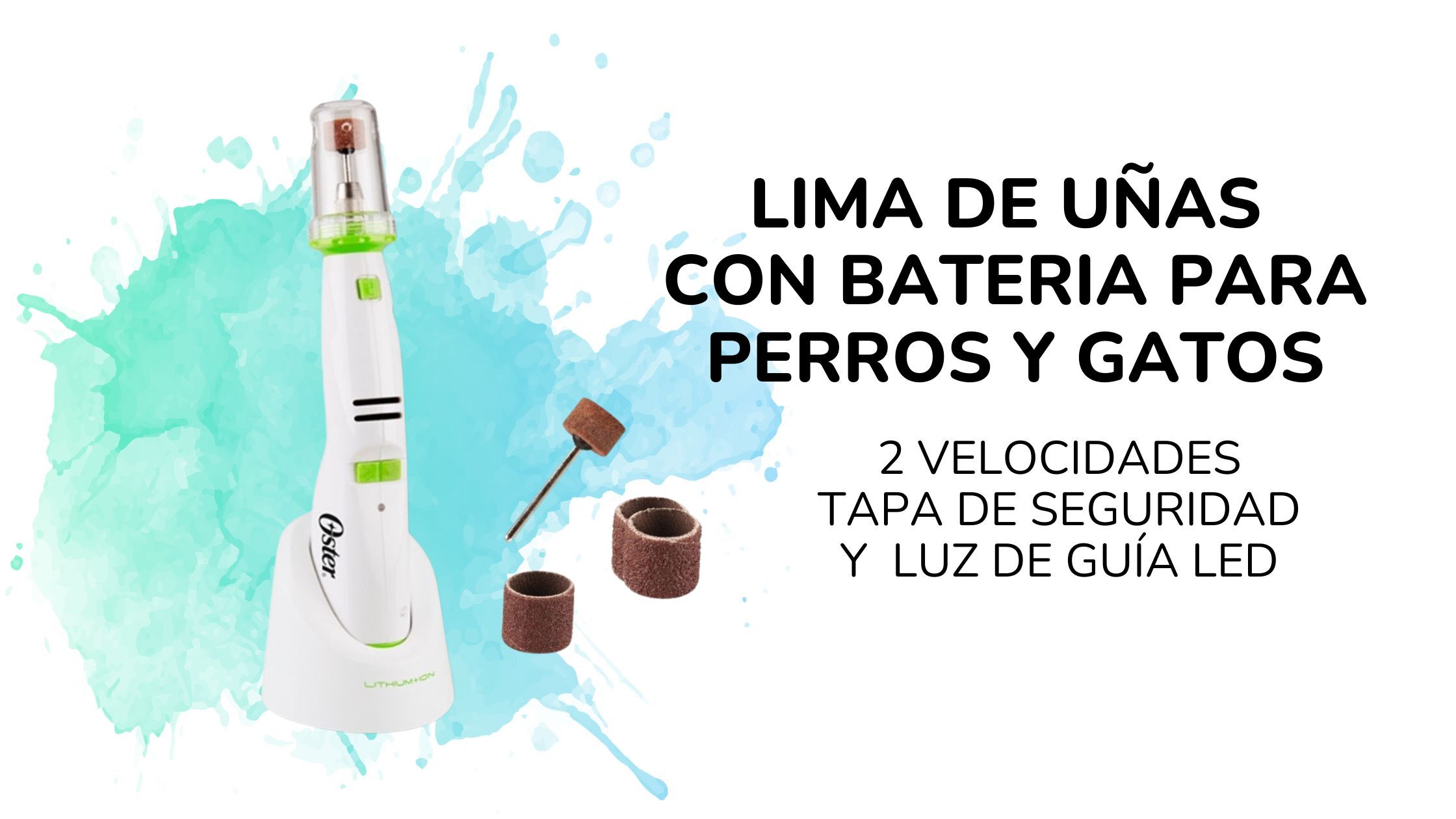 lima uñas para mascotas