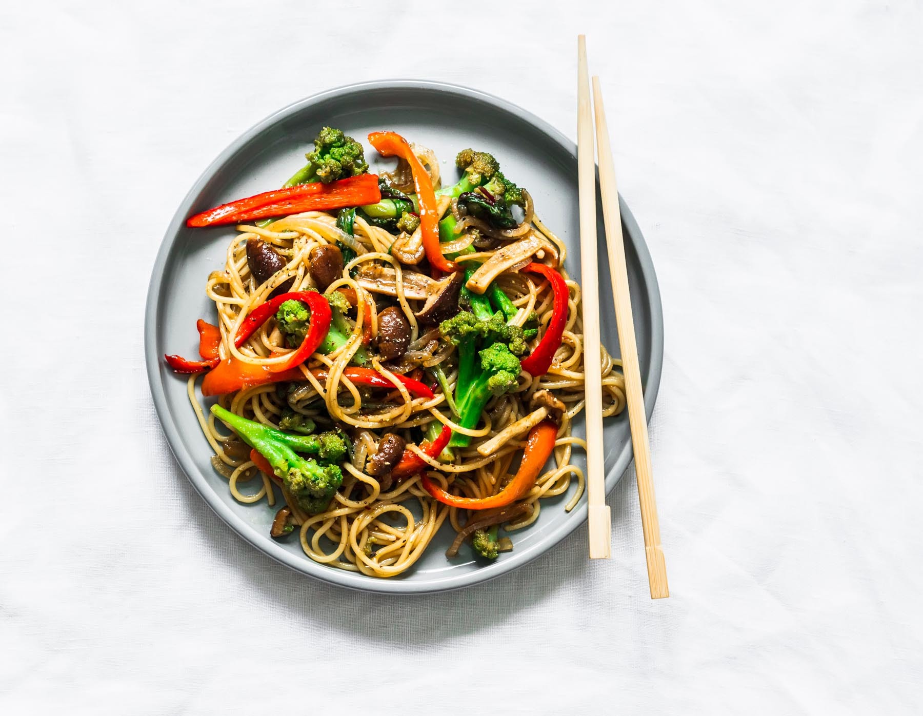 Stir Fry Vegetables with Soy Sauce Recipe Image