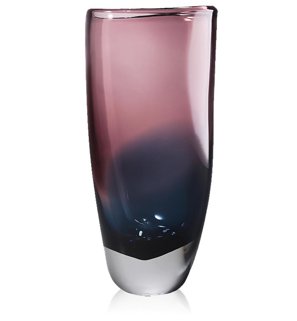Handblown Multi-color Vase | Crystal & Designer Vases