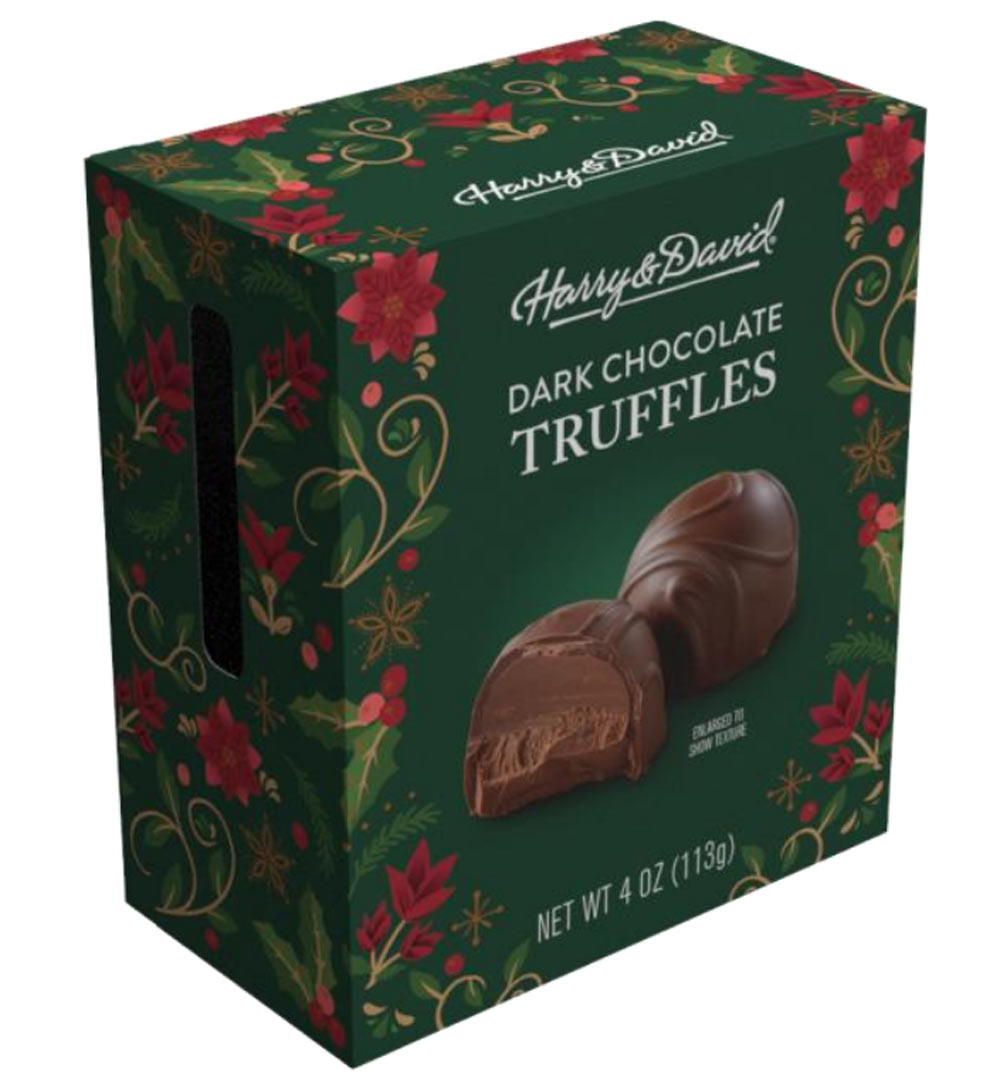 HC-2 Heartfelt Sugar Hollow 10点セット　未使用 Holiday Truffles 4oz Dark Chocolate |Harry & David Gourmet