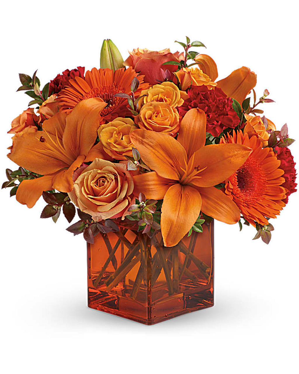 ban.do - A flower arrangement in our Rise & Shine orange