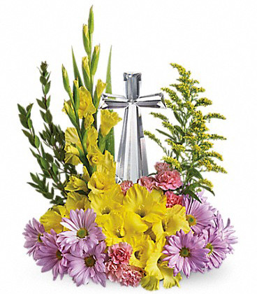 Crystal Cross Bouquet Nancy's Floral