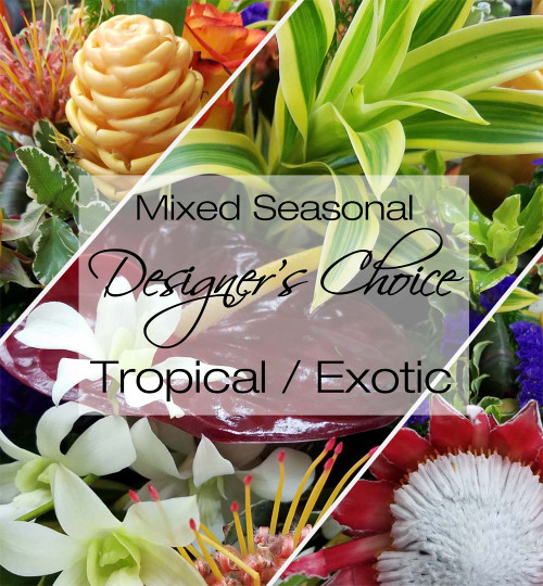 Designer's Choice Tropical / Exotic Bouquet