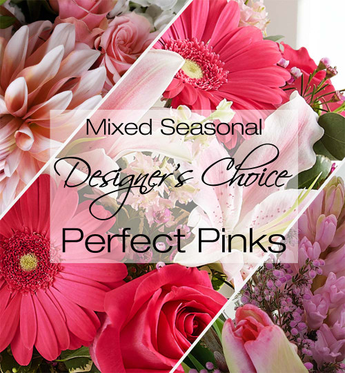 Mixed Seasonal Designer's Choice - Perfect Pinks