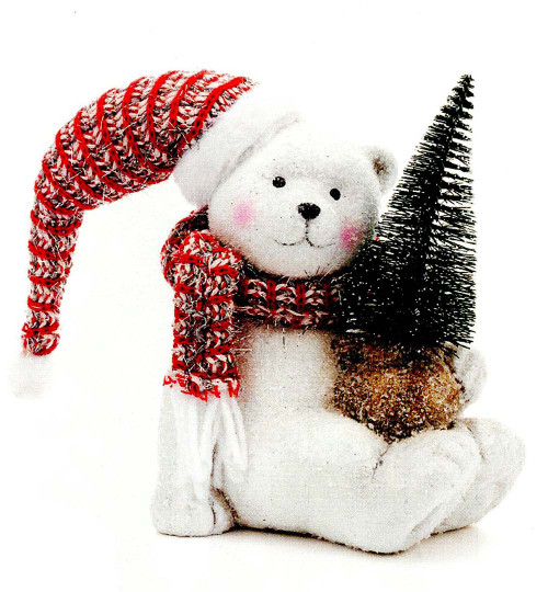 Sitting Bear with Tree