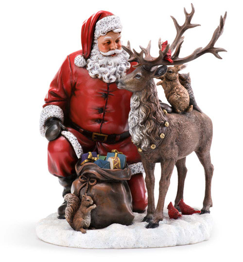 Santa w/Reindeer