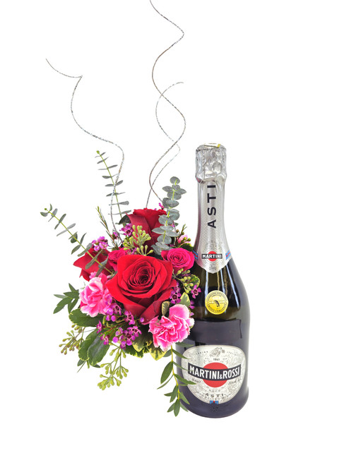Cheers to my Valentine - Bottle Bouquet