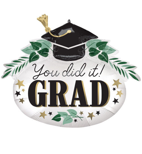 Oversize You Did It Grad Balloon - 29" x 34"