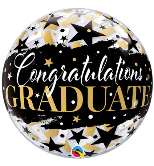 Oversize Congratulations Graduate Bubble Balloon - 22"