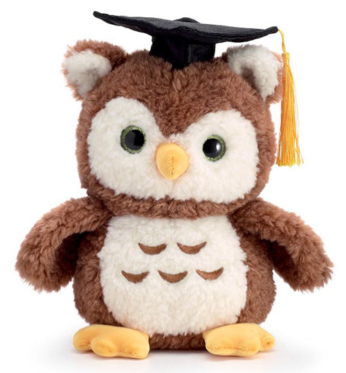 Plush Graduation Owl