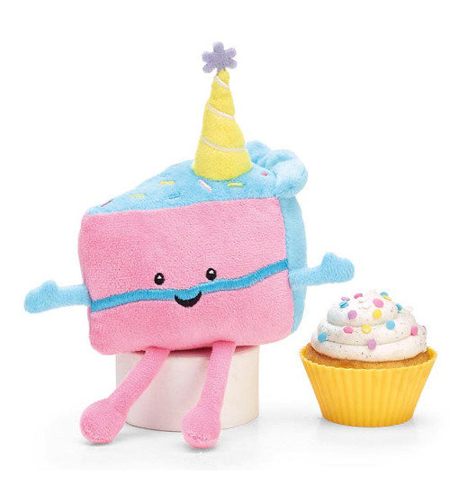 Plush Birthday Cake Slice