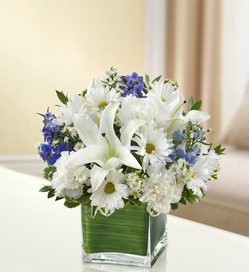 Healing Tears™ Blue & White Portland Oregon Florist Nancy's Floral