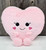Large Smile Hearts Plush