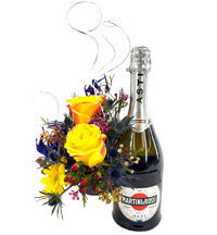 Cheers Bottle Bouquet