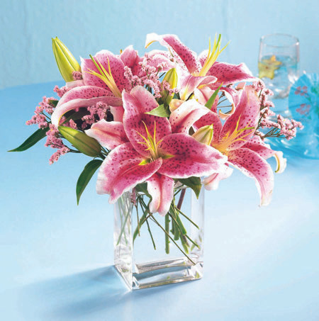 Pink Lily Bouquet | Gresham Oregon Florist | Nancy's Floral Gresham OR