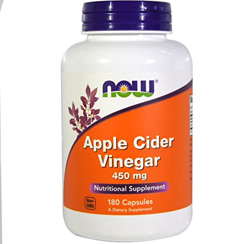 NOW Apple Cider Vinegar 450 mg 180c