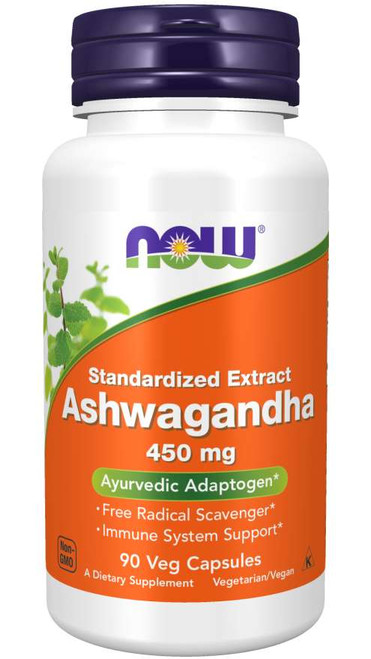 NOW Ashwagandha 450 mg 90vc