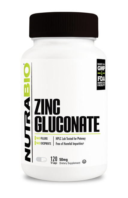 NUTRABIO ZINC GLUCONATE