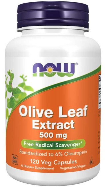 NOW OLIVE LEAF EXTRACT 500MG