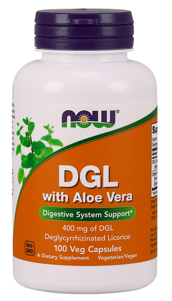 NOW DGL with Aloe Vera 100VC