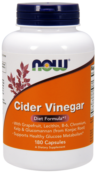 NOW Cider Vinegar Diet Formula 180c