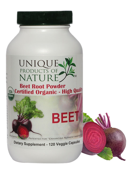 UNIQUE PRODUCTS OF NATURE BEETS ROOT 120VC