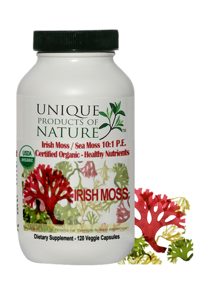 UNIQUE PRODUCTS OF NATURE IRISH MOSS 10:1