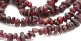 Approx. 34" Strand Garnet Chip Beads