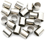 20pc 3mm Nickel-Free Brass Crimp Tube Beads