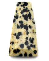 Approx. 25x13mm Dalmatian Jasper Trapezoid Pendant