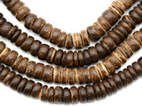Approx. 15.5" Strand 8mm Wood Heishe Beads