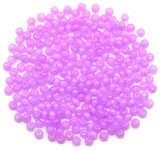 20 Grams of 4x3.5mm Glass Rondelle Beads, Orchid Purple