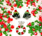 Deck the Halls Crystal Bead & Pendant Mix